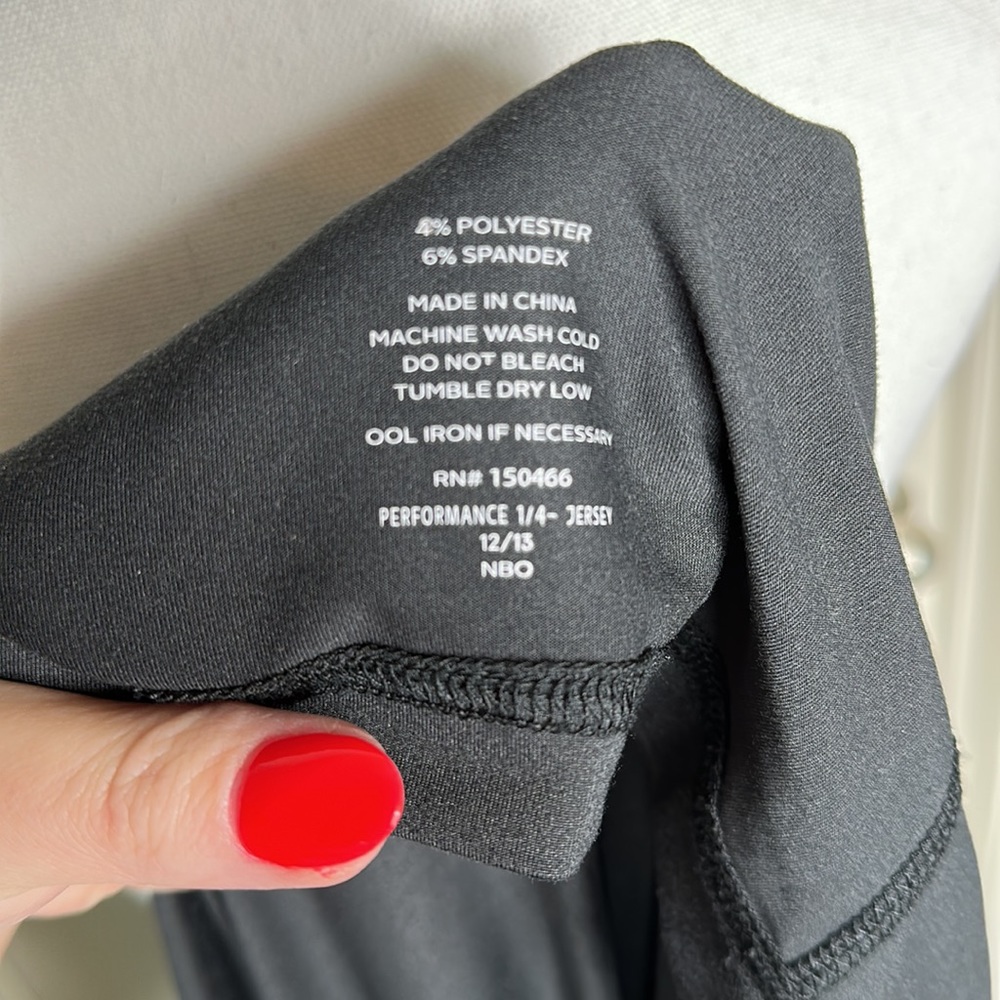 01.Algo performance quarter zip size Small - Picture 7 of 7